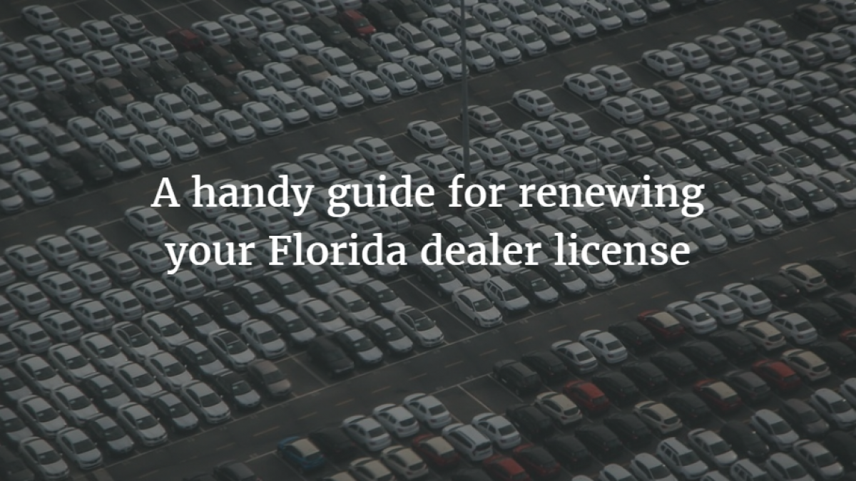 How To Get A Wholesale Dealers License In Florida