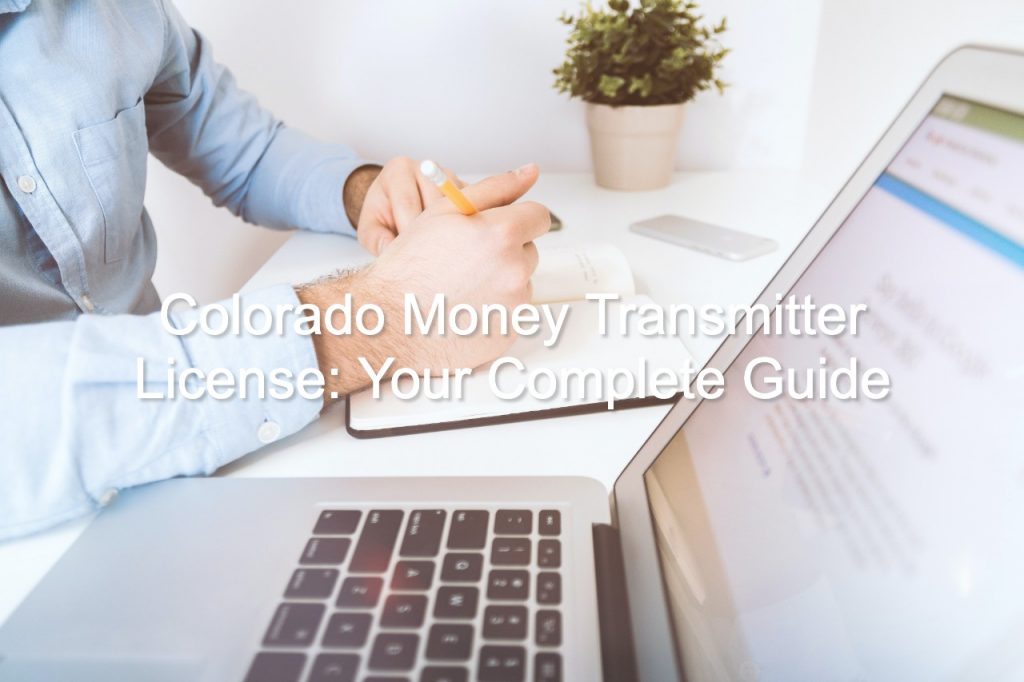 colorado money transmitter license cryptocurrency