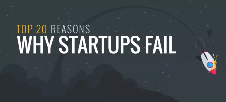 Top 20 Reasons Why Startups Fail [Infographic]